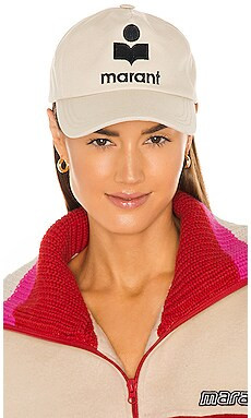Isabel Marant Tyron Hat & Black in Ecru from Revolve.com | Revolve Clothing (Global)