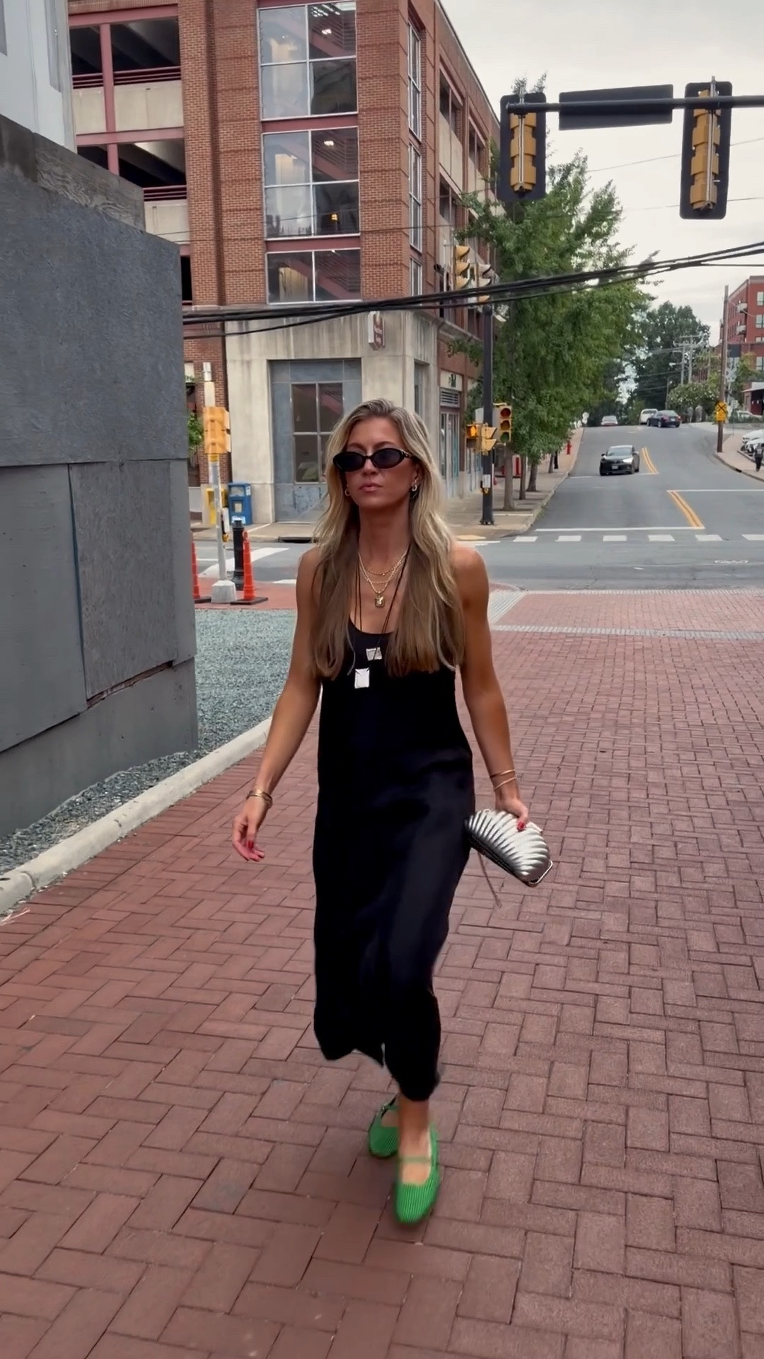 Date night look. 

Black tank maxi dress: TTS, wearing a S
Green flats: run TTS

#LTKootd #LTKgrwm #LTKdayinmylife