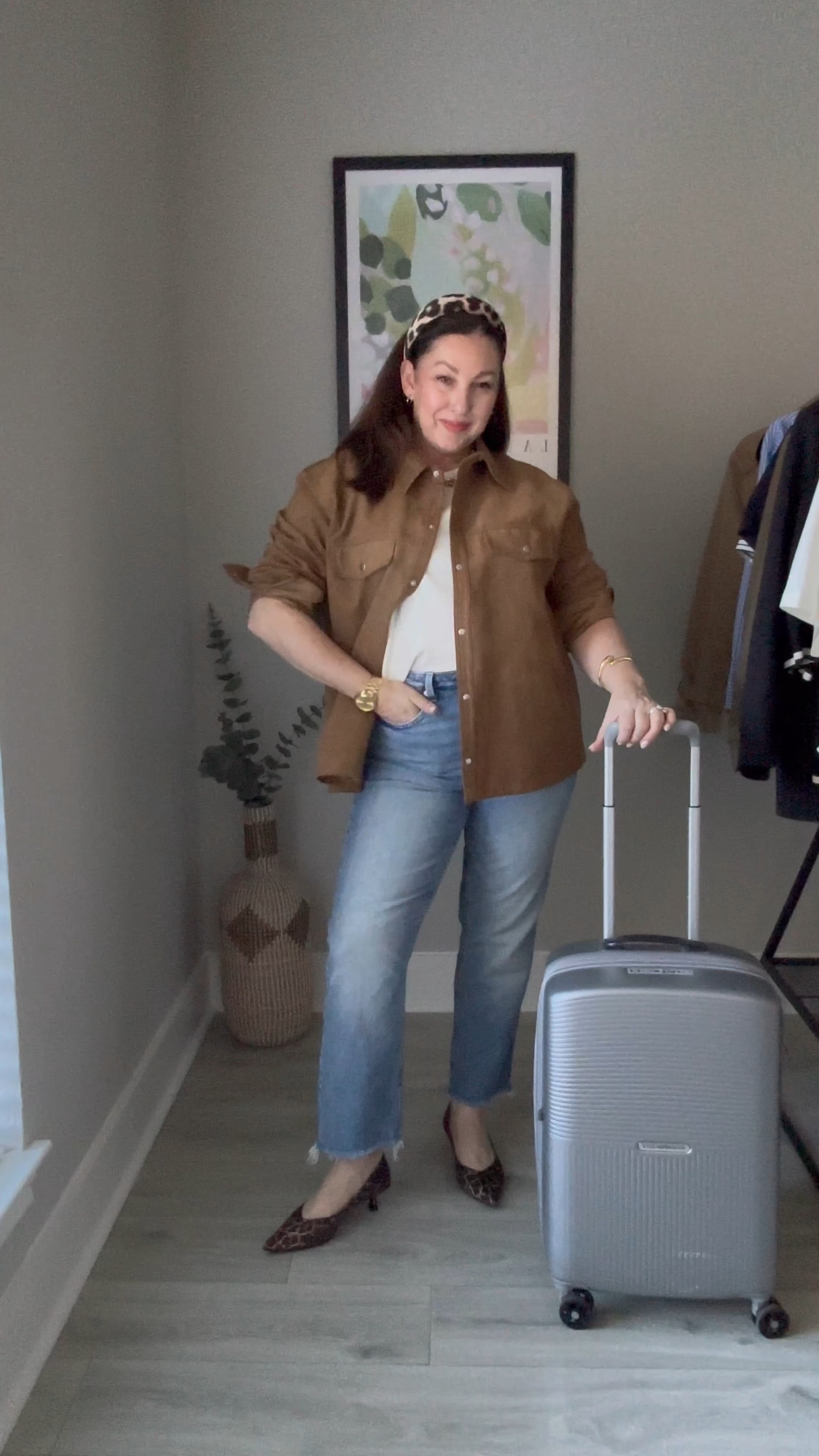 Travel style. I like to make sure I can go from plane to dinner if I need to so I tend to make my travel looks more like every day style. That way, you don’t have to buy extra stuff. #aiportoutfits. Travel outfit. 

#LTKWatchNow #LTKTravel #LTKOver40