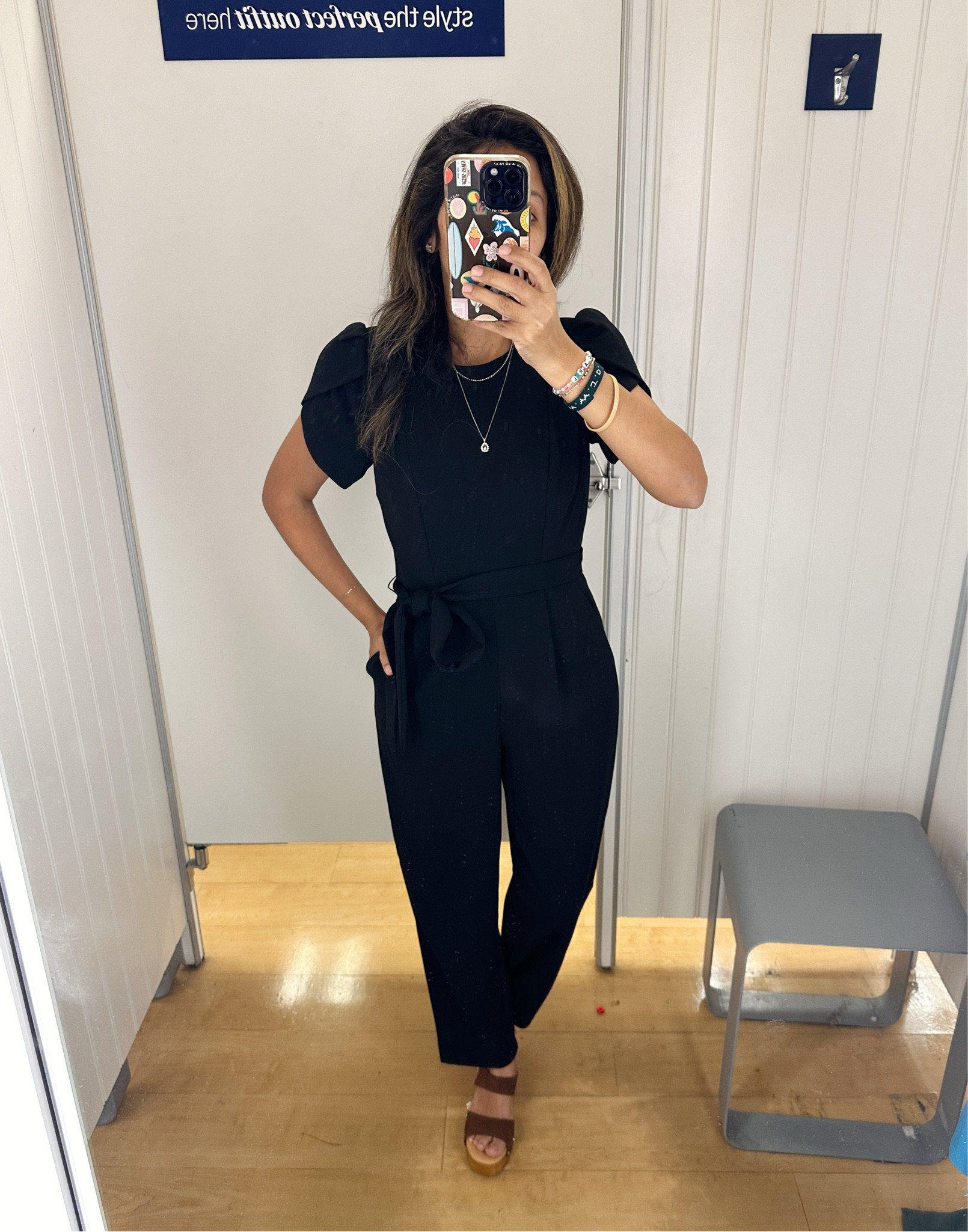 This is at Marshall’s for half of the price but I can’t find it to link. But it’s a great black jumpsuit for all the occasions! 

#LTKfindsunder50 #LTKworkwear #LTKwedding