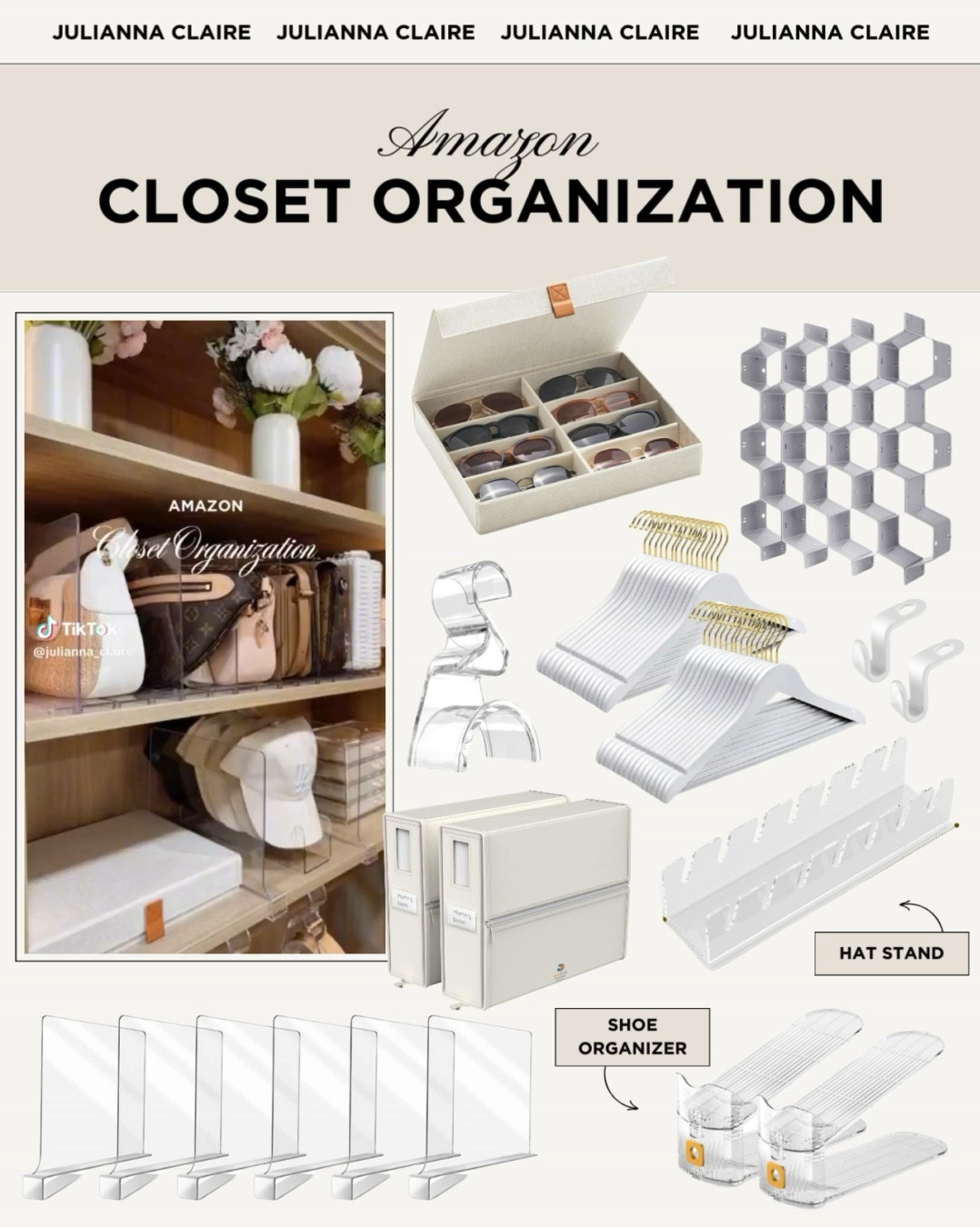 Sharing some of my favorite closet organizers from Amazon! 

#LTKHome #LTKFindsUnder100