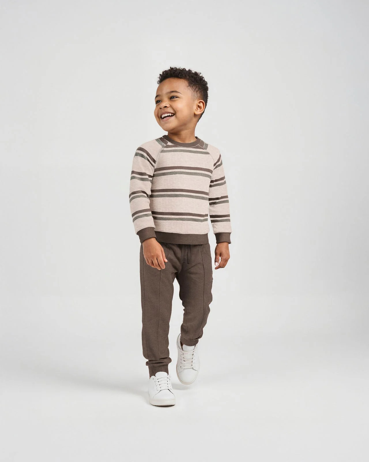 Toddler Boy On the Trail Sweatshirt Set | Splendid