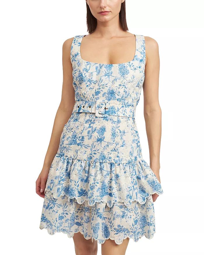 Embroidered Ruffled Dress | Bloomingdale's (US)