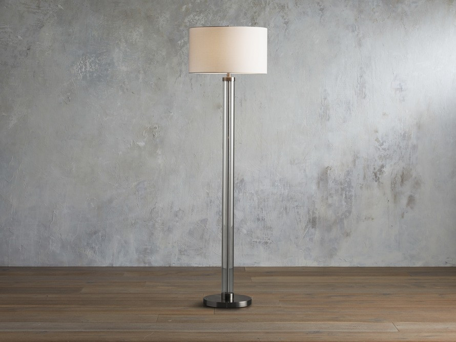 Glass Column Floor Lamp | Arhaus | Arhaus