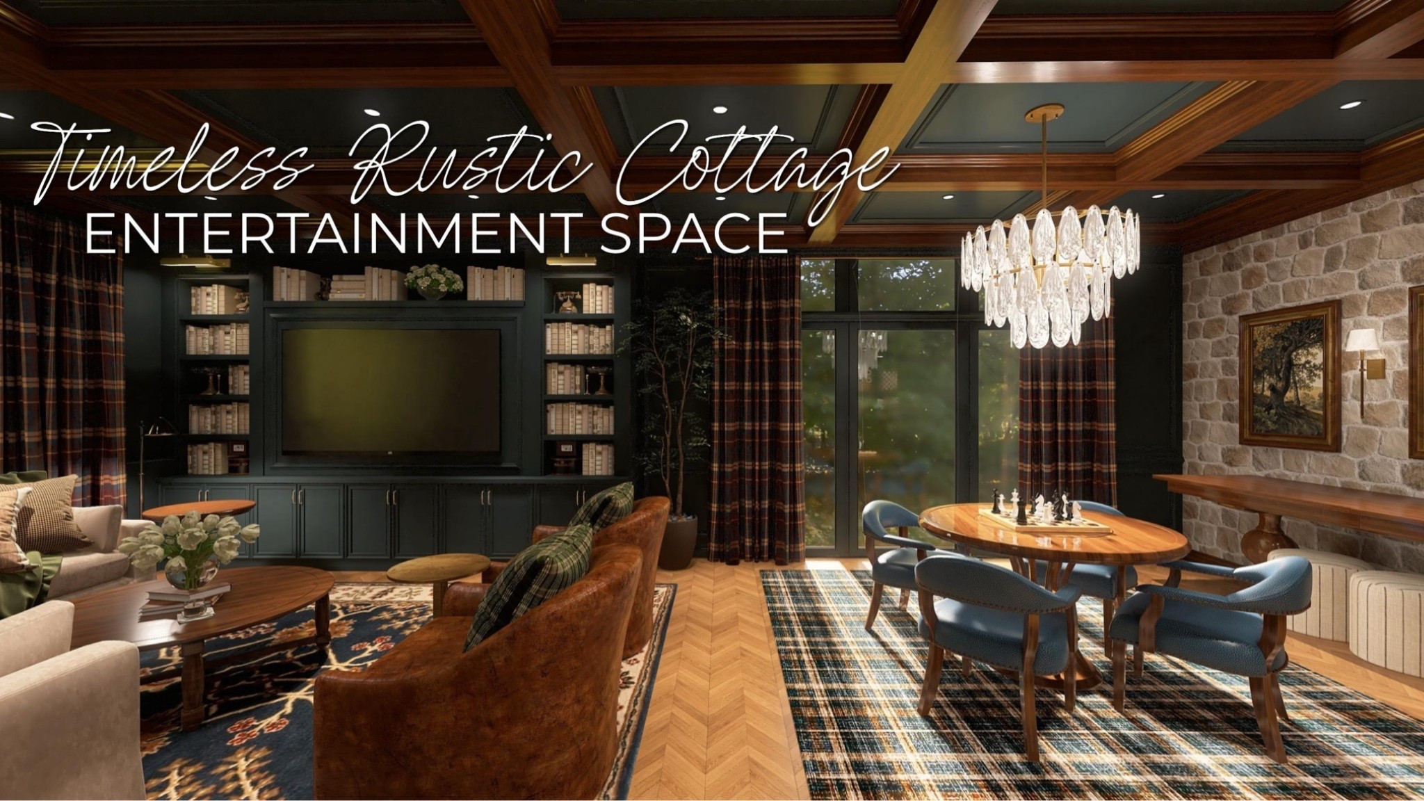Designed by Brandy
Timeless Rustic Cottage Entertainment Space

#LTKmomlife #LTKSeasonal #LTKHome