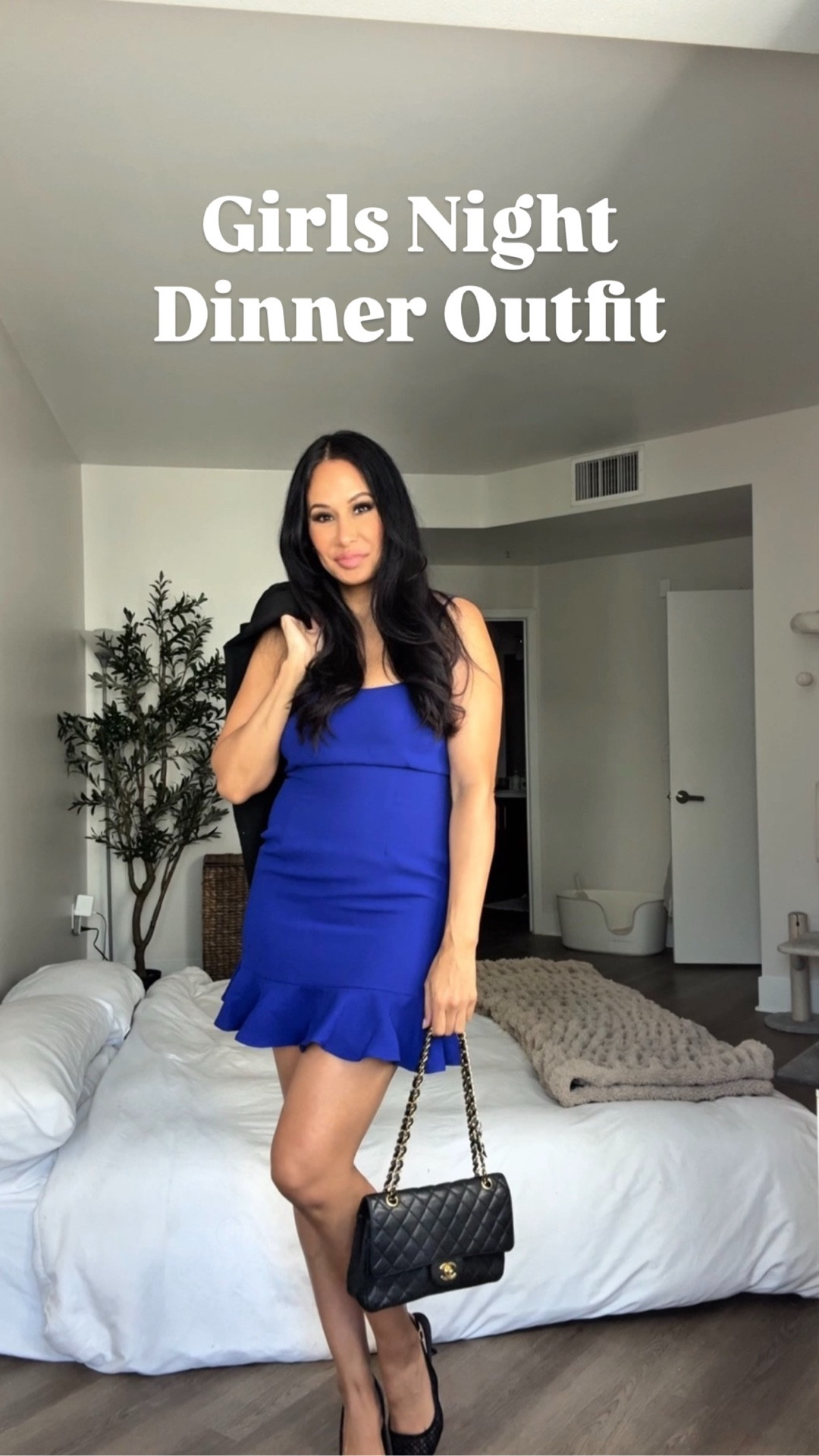 This girls night outfit was so fun to wear with this cobalt blue dress! Paired with an oversized black blazer and gold accessories, I felt so put together and chic 💙








girlie dresses, girls night outfit, date night outfit, date night dress, girls night dress

#LTKSaleAlert #LTKStyleTip #LTKShoeCrush