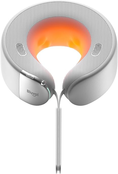 Amazon.com: Bluvol Nest 10 Ultra Immersive Heated Neck Massager, Therapist-Style Deep Tissue Pain... | Amazon (US)