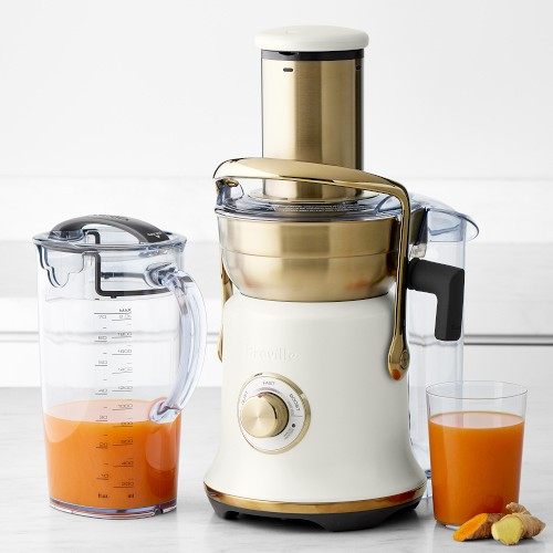 Breville Juice Fountain(R) Cold, XL, Sea Salt & Brass | Williams-Sonoma