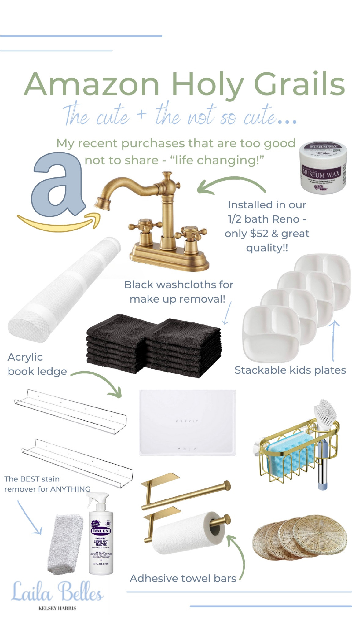 My current and past Amazon Holy Grails - truly items that have been life changing 😀 the cute & the not so cute! 
.
.
#amazonmusthaves #amazonfinds #familyamazonfinds #kidsamazonfinds

#LTKhome #LTKfamily #LTKkids