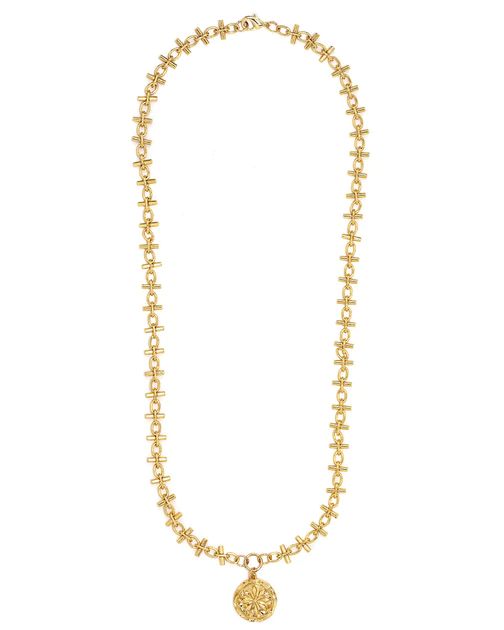 Ladder Chain Charm Necklace - Gold | VICI Collection