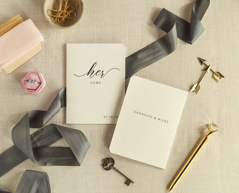 Wedding Vow Book Wedding Vow Books Personalized Vow Books Marriage Vow Books Wedding Vow Booklets... | Etsy (US)