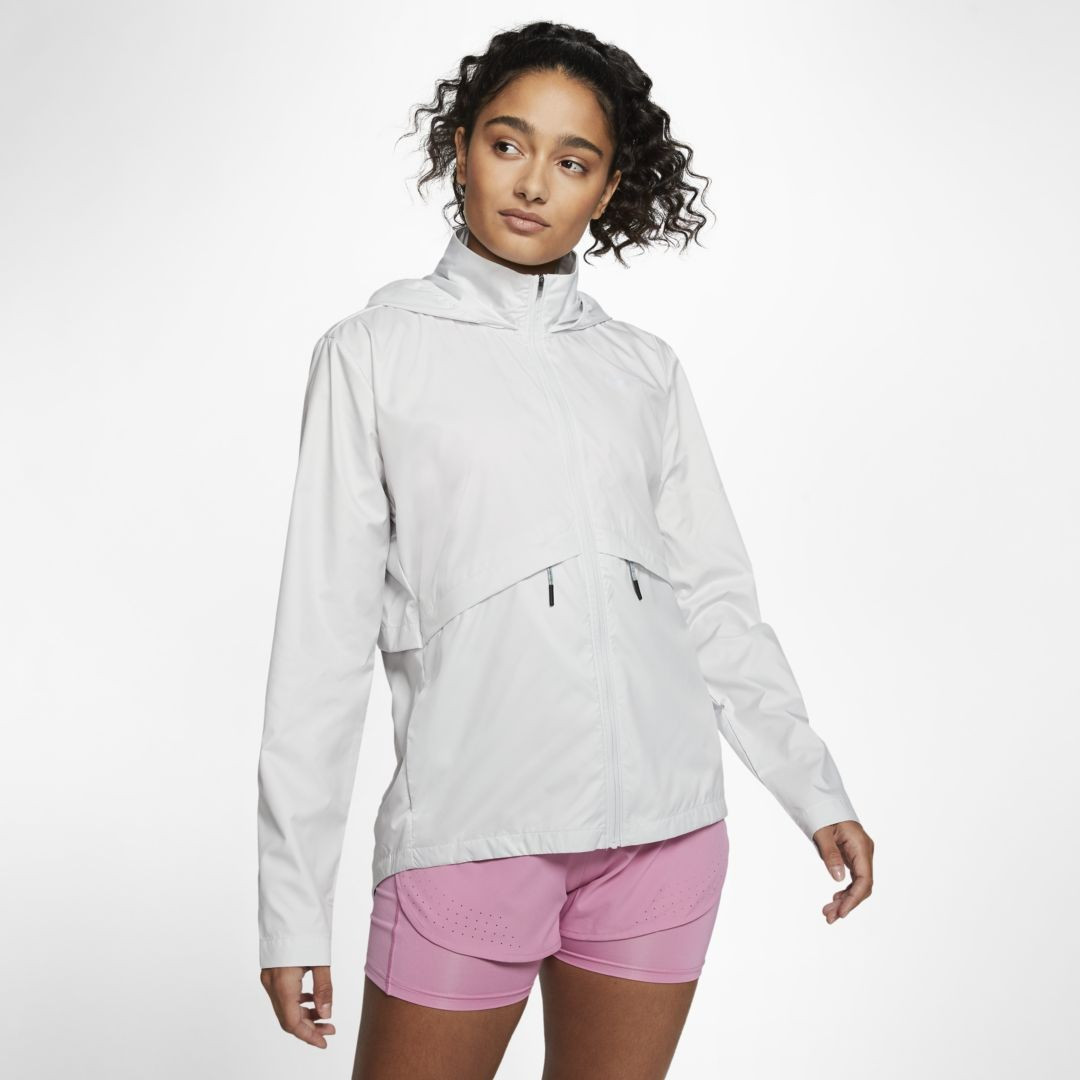 Nike Essential Women's Packable Running Rain Jacket Size S (Grey) 933466-028 | Nike (US)