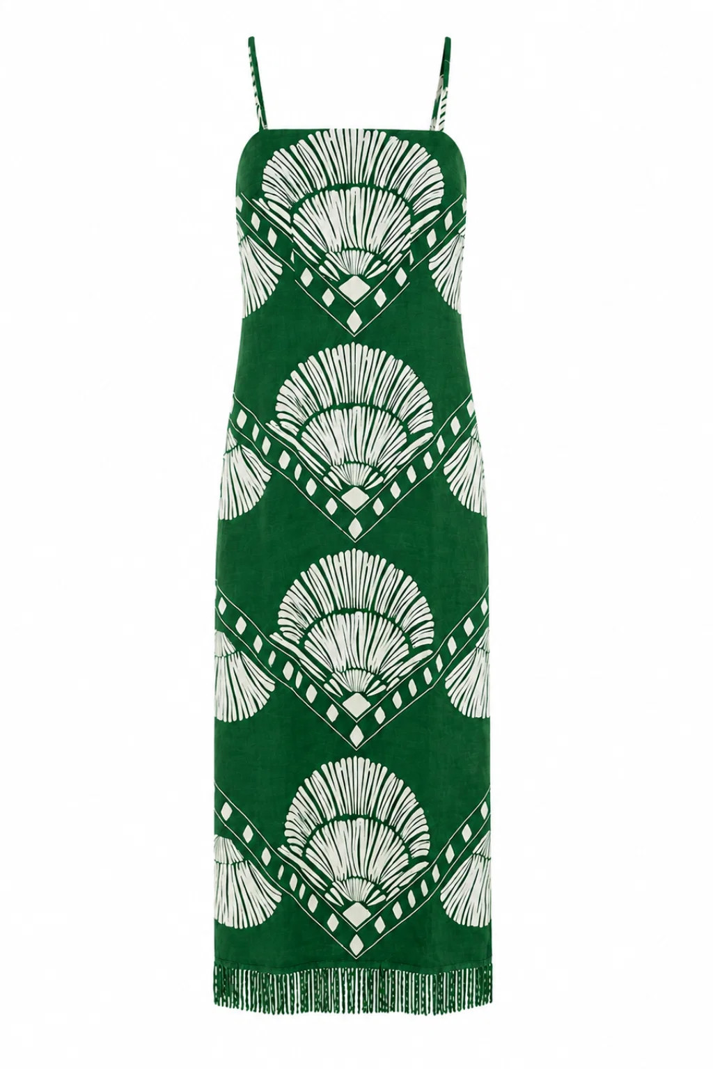 Shannon Jade Raffia Midi Dress | Anna Cate Collection