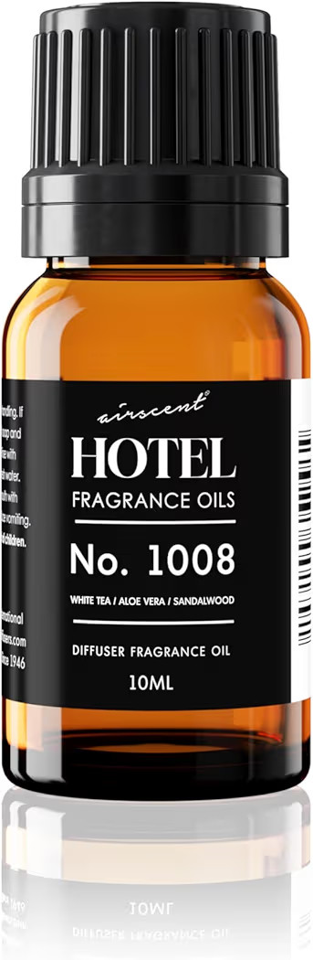 AirScent Hotel Diffuser Oil No. 1008 - White Tea, Aloe Vera & Sandalwood - Hotel Scent Dupe - Pre... | Amazon (US)