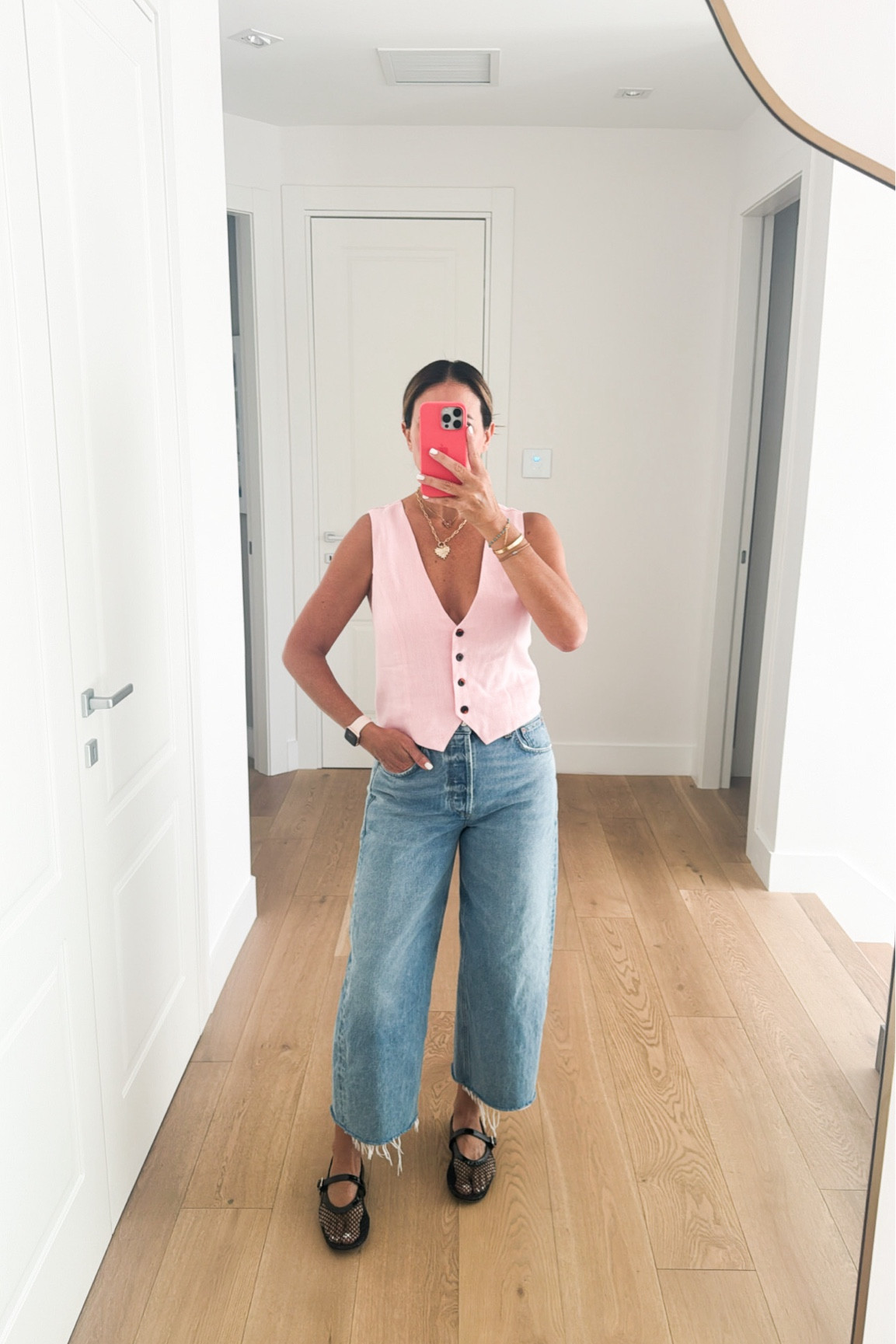 A pink vest? Hell to the yes! 💗

#LTKstyletip #LTKover40