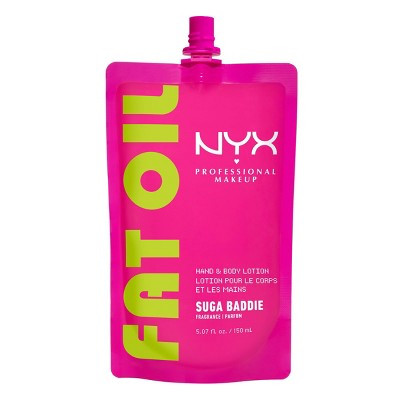 NYX Professional Makeup Fat Oil Hand & Body Lotion with Avocado Oil - Suga Baddie - 5.07 fl oz | Target