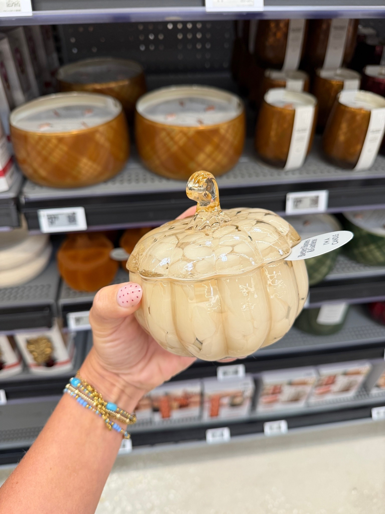 Fall glass pumpkin candles 🍂 ##falldecor #pumpkincandle #fallcandles

#LTKSeasonal #LTKHome