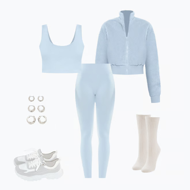 Active Faux Shearling Jacket | Forever 21