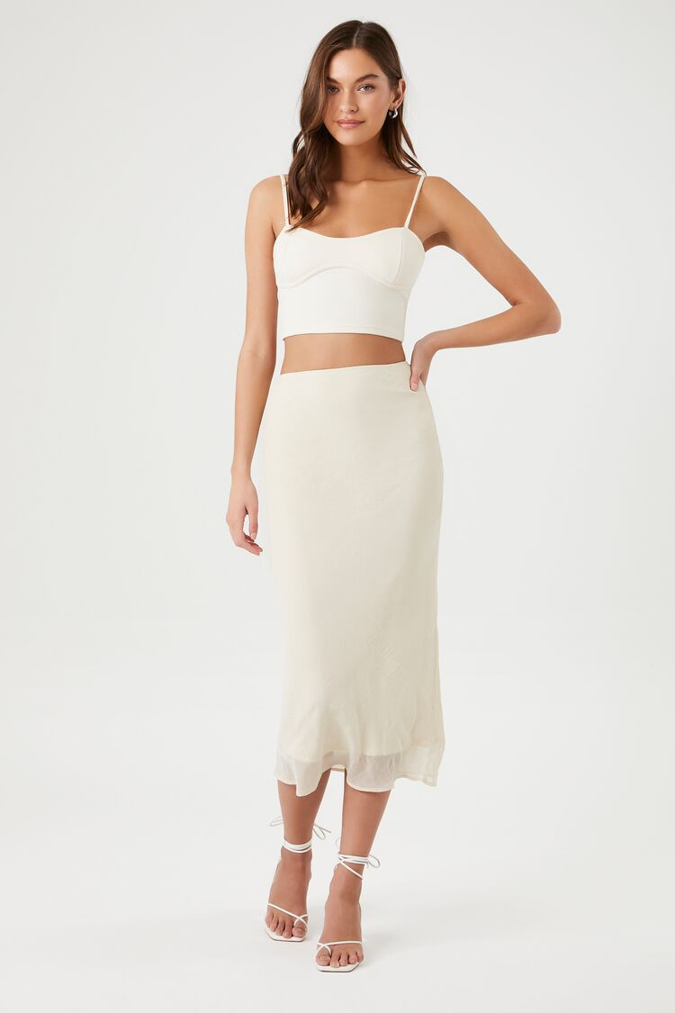 Chiffon Midi Skirt | Forever 21