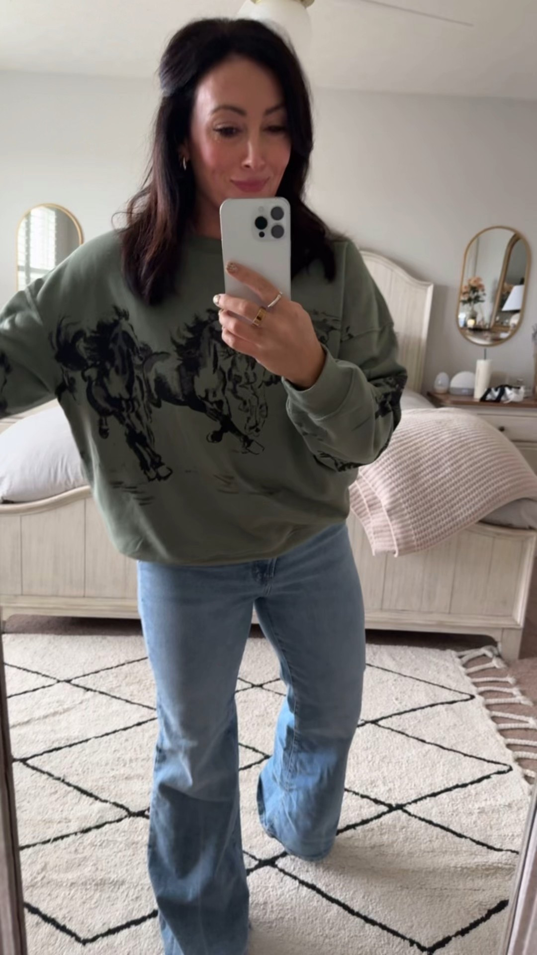 TARGET 🎯 TUESDAY 
• medium sweatshirt 
• size 8R pants 


#LTKootd #LTKFindsUnder50 #LTKPetite