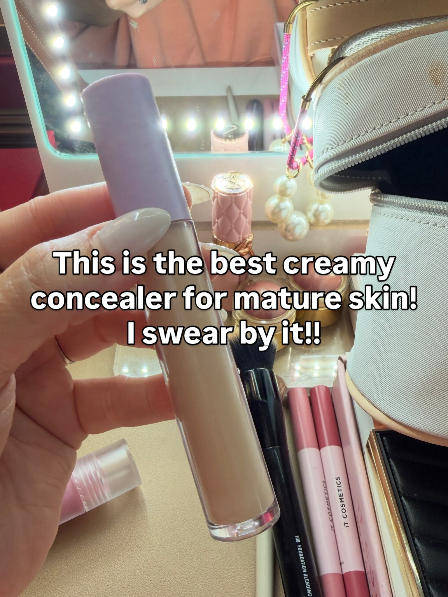 I swear by this concealer!
-
makeup, beauty, skincare, makeup over 40, makeup over 50, mature skin, grwm, sephora, ulta 

 #LTKgrwm #LTKmomlife #LTKBeauty