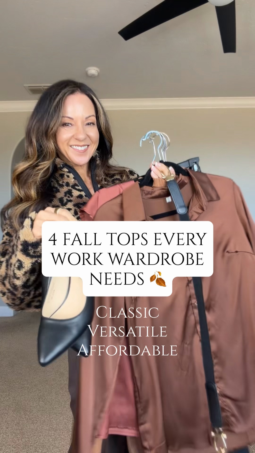 4 classic fall tops that work so well for the office 🍂 Each one has a great length and can be worn tucked or untucked. I styled them with the same pants, shoes & accessories so you can see how easily they change up a work outfit.

Tops: Small in all 4 styles.
Pants: XS Petite.

For reference: I’m 5’1”, 107 lbs. Everything is unaltered.

fall tops, office tops, workwear tops, Amazon fashion, fall workwear, office outfits, capsule wardrobe, fall capsule wardrobe, work wardrobe, women’s workwear, petite workwear, fashion over 50, over 50 fall outfit ideas, fall outfits, everyday style

#LTKPetite #LTKWorkwear #LTKOver40