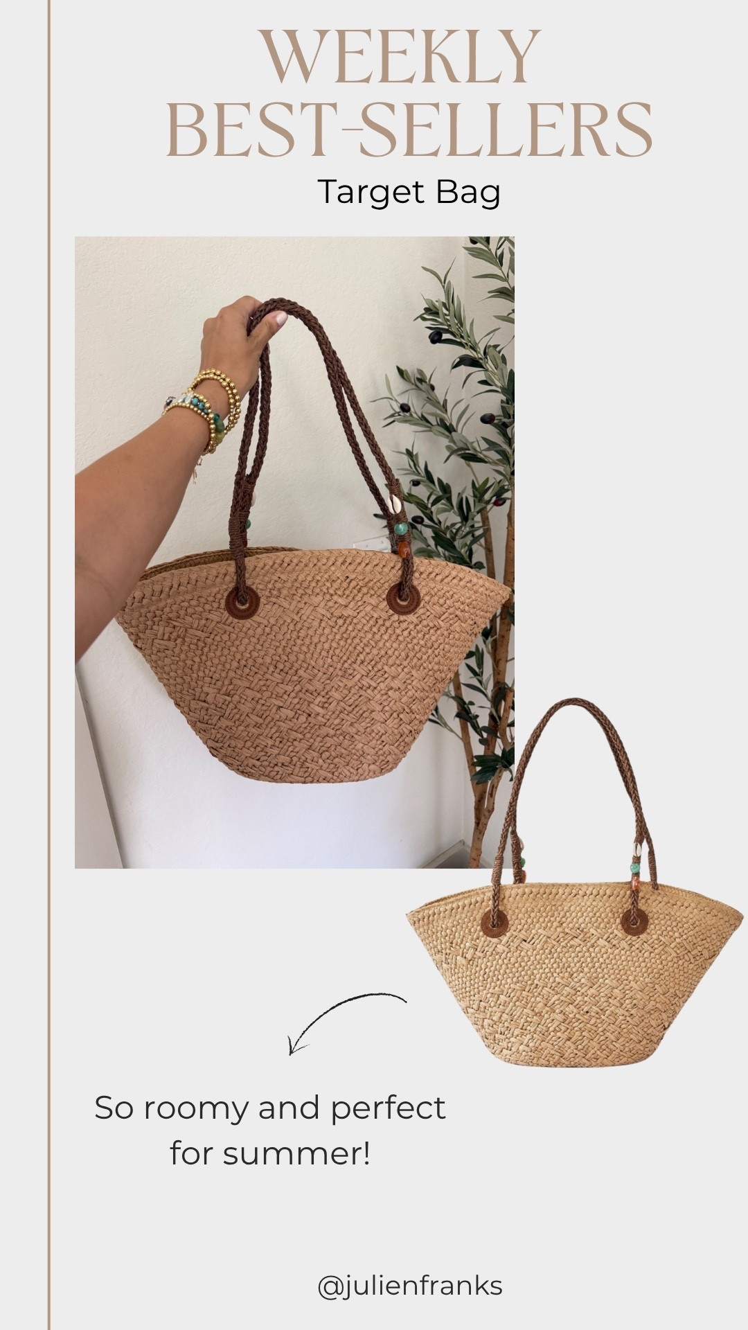 I’ve been absolutely loving this bag from Target for summer!!☀️

#LTKgrwm #LTKootd #LTKdayinmylife