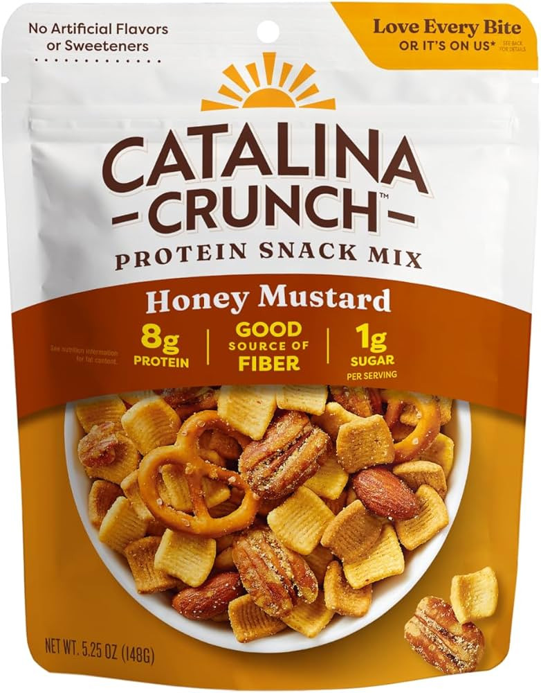 Catalina Crunch Protein Snack Mix - 8g Protein, 1g Sugar per Serving - Good Source of Fiber, Keto... | Amazon (US)