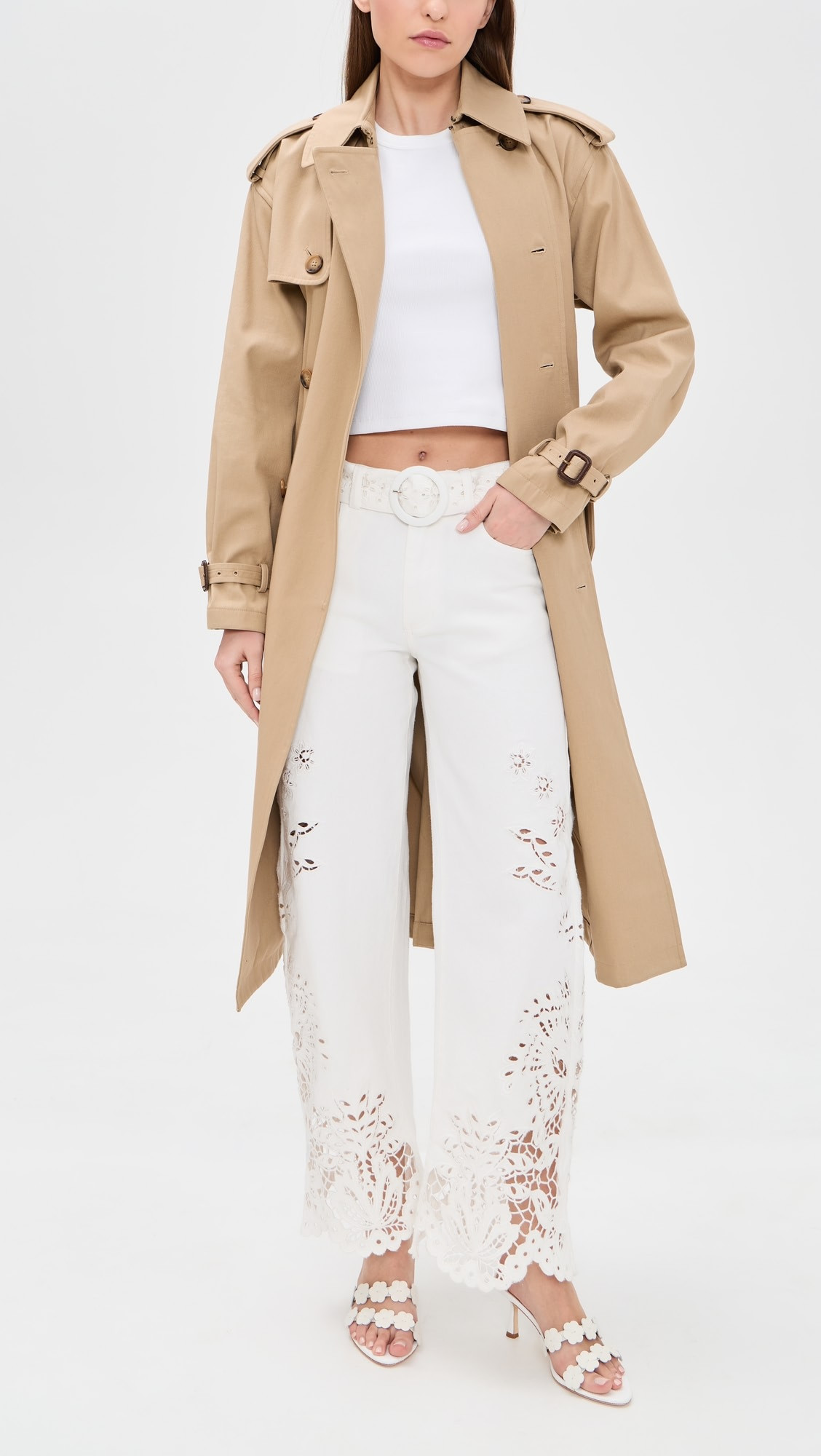 FARM Rio Beauty Richielieu Pants | Shopbop | Shopbop