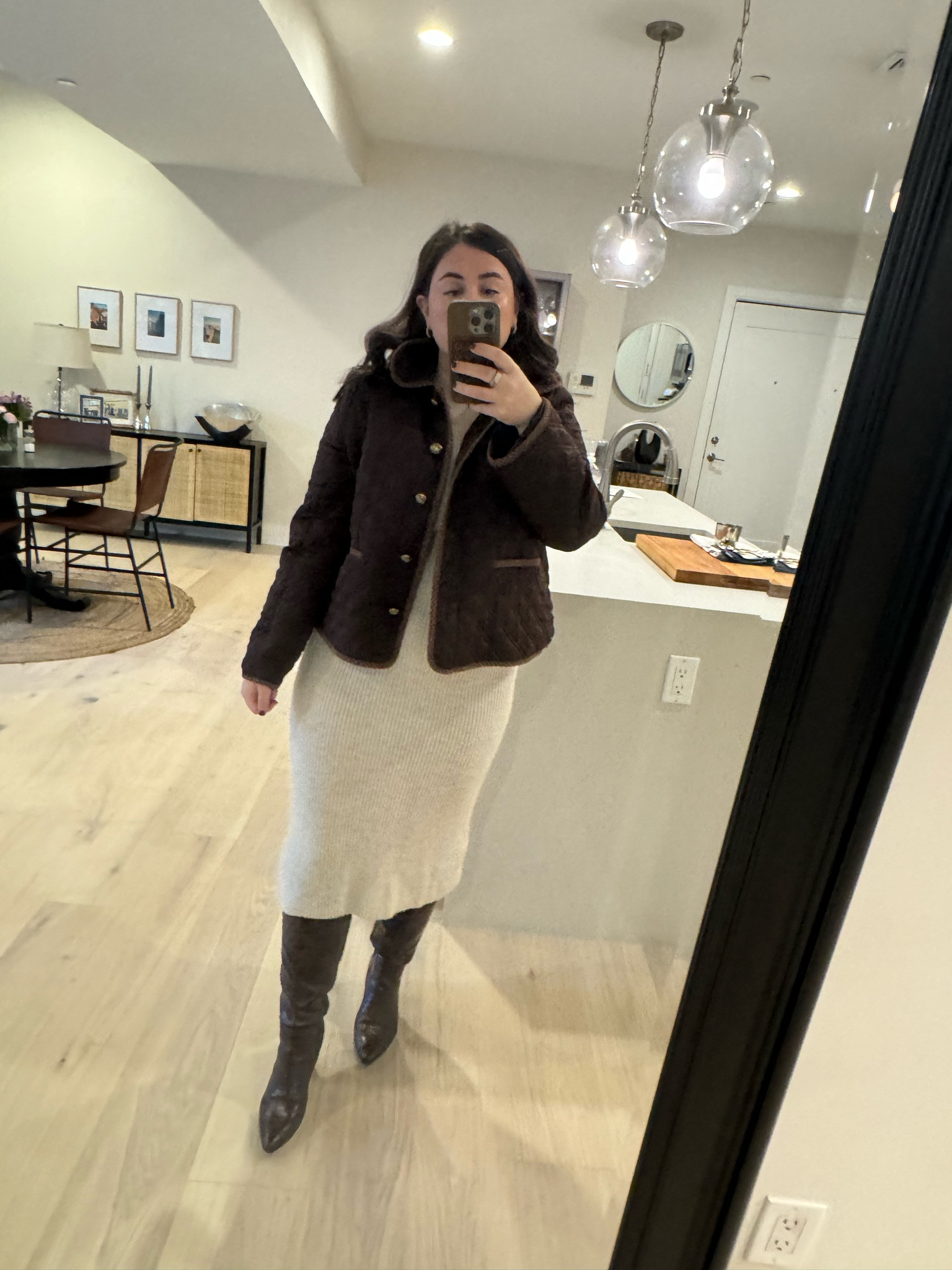 Favorite chocolate brown jacket 