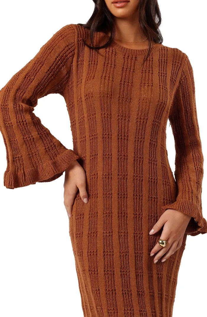 Colter Rib Long Sleeve Maxi Sweater Dress | Nordstrom