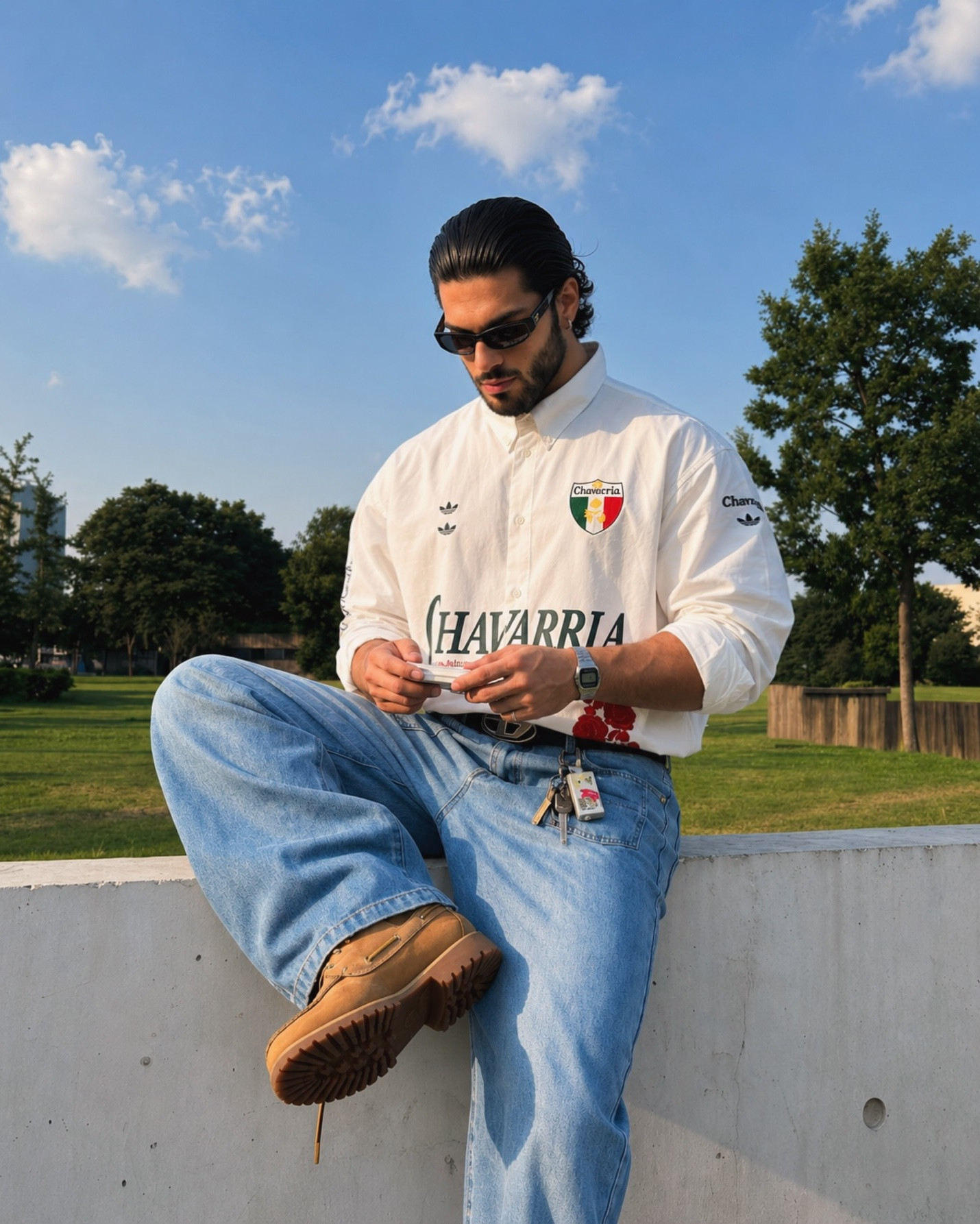 @adidasoriginals x @willychavarria 🌹