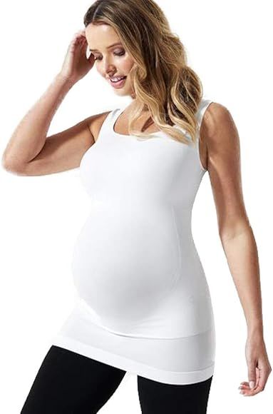 BLANQI Everyday Maternity Belly Support Tanktop, Moderate Support, Moisture Wicking | Amazon (US)