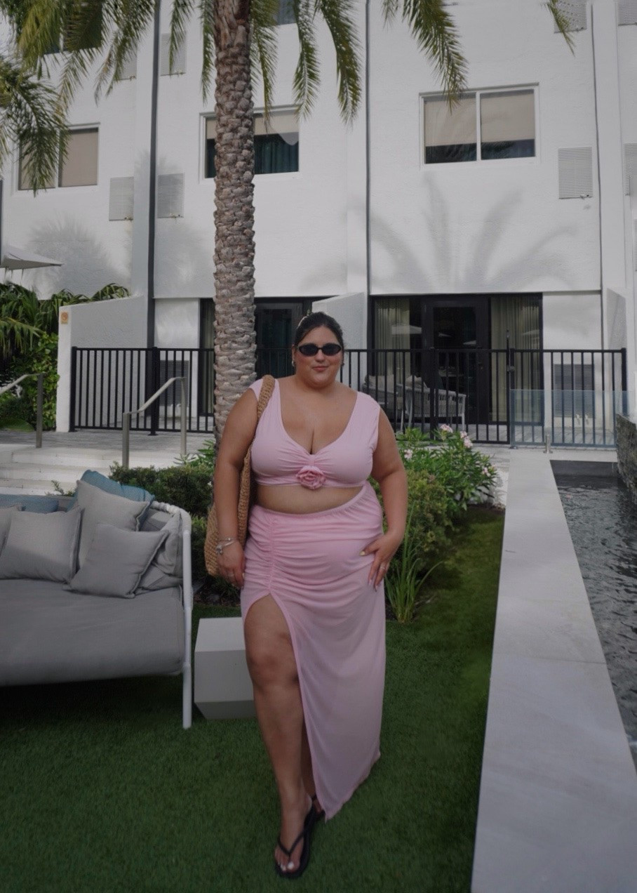 matching swim set from eloquii 💗

#LTKootd #LTKSeasonal #LTKPlusSize
