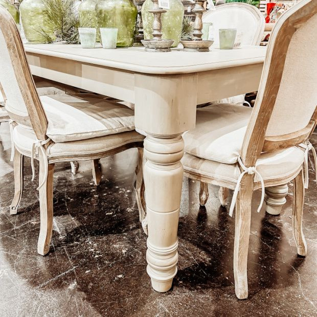 SAGE FARMHOUSE DINING TABLE | SHIPS FREE | Antique Farm House