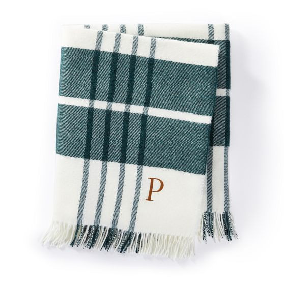 Italian Plaid Throw Blanket | Mark and Graham | Mark and Graham