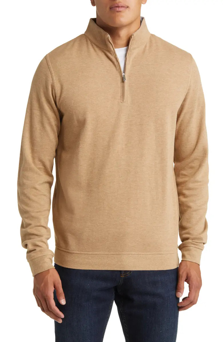 Comfort Interlock Quarter Zip Pullover | Nordstrom