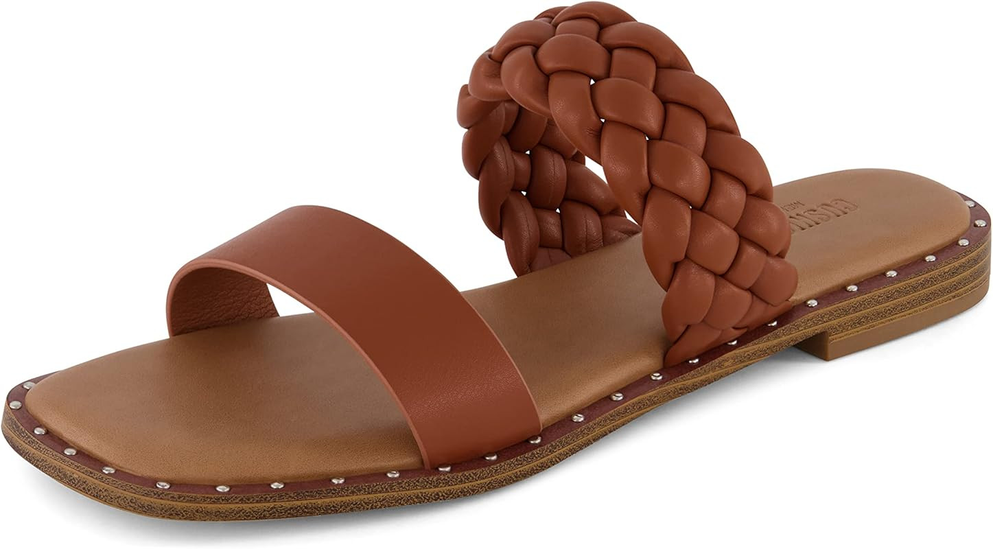 Women's Varro braided slide sandal +Memory Foam | Amazon (US)