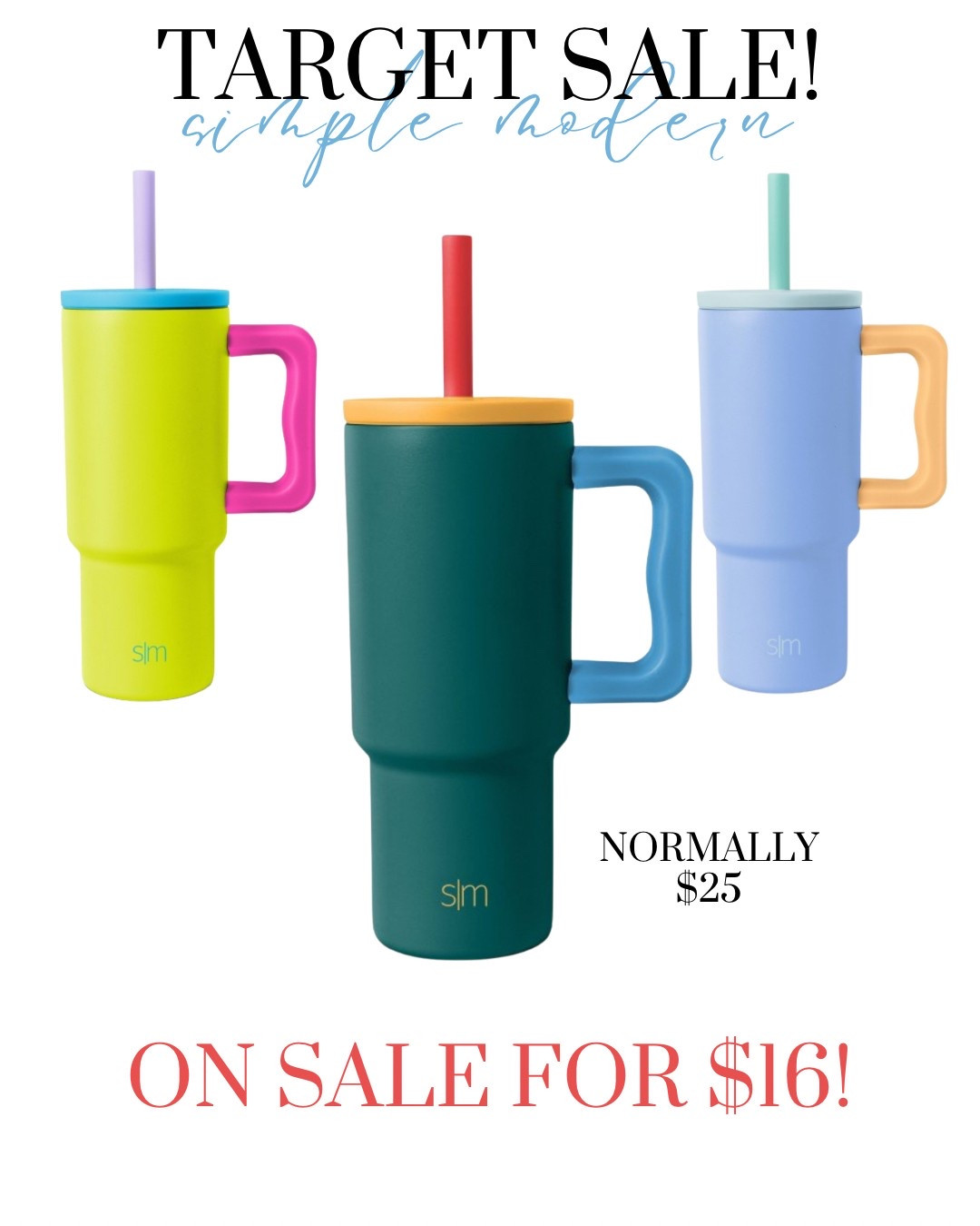 Target SALE! Simple Modern is on SALE for $16!! Run!! #simplemodern #targetsale #springsale #onsale #waterbottle #kids 

#LTKSaleAlert #LTKKids #LTKFindsUnder50