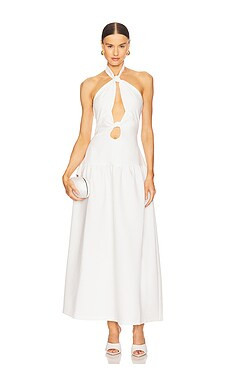 4th & Reckless Leona Maxi Dress in Off White from Revolve.com | Revolve Clothing (Global)