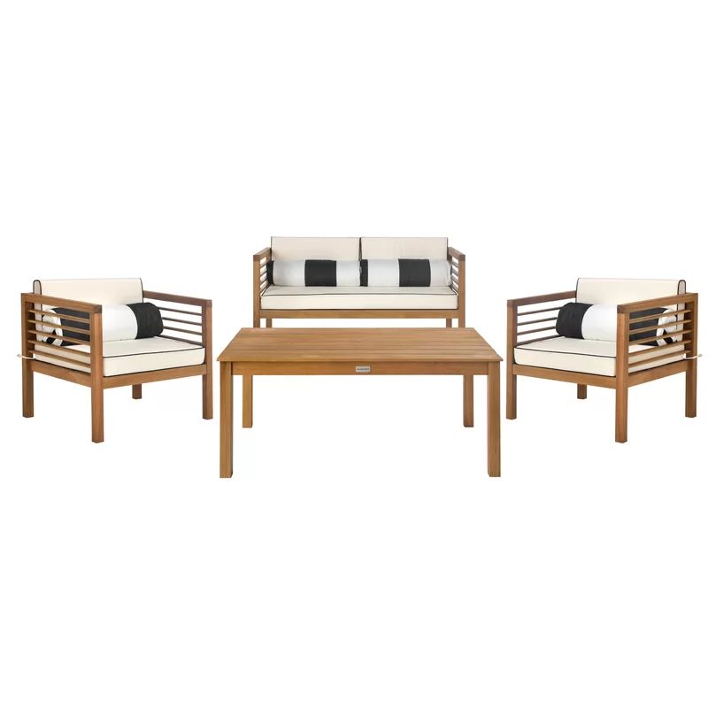 Lovettsville 4 - Person Seating Group with Cushions | Wayfair North America