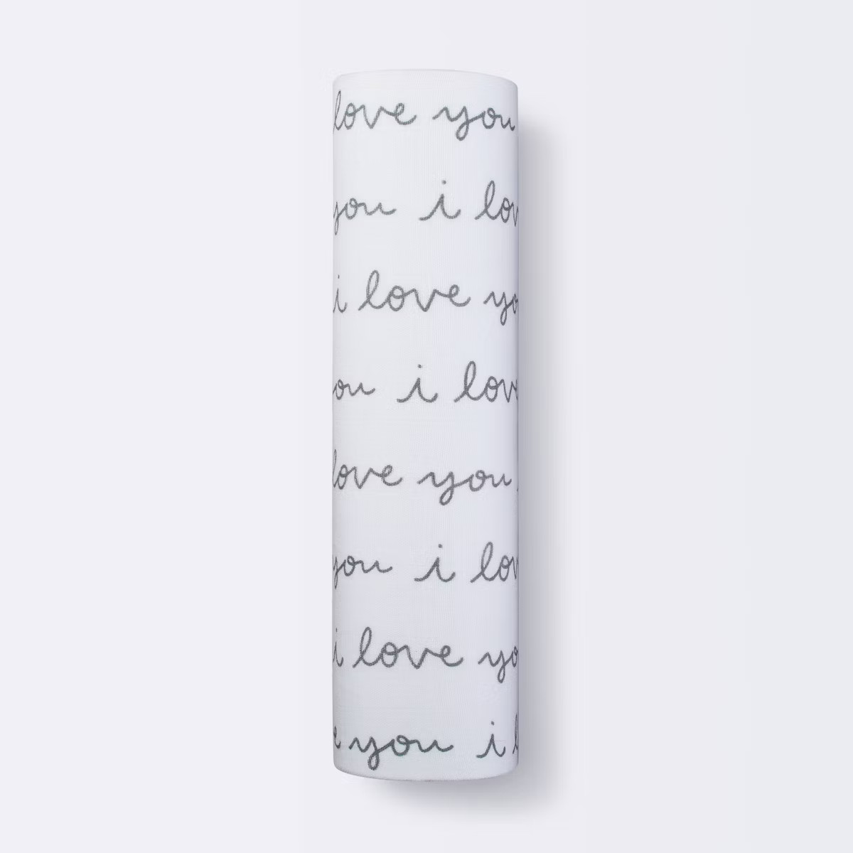 Muslin Swaddle Blanket I love You - Cloud Island™ White | Target