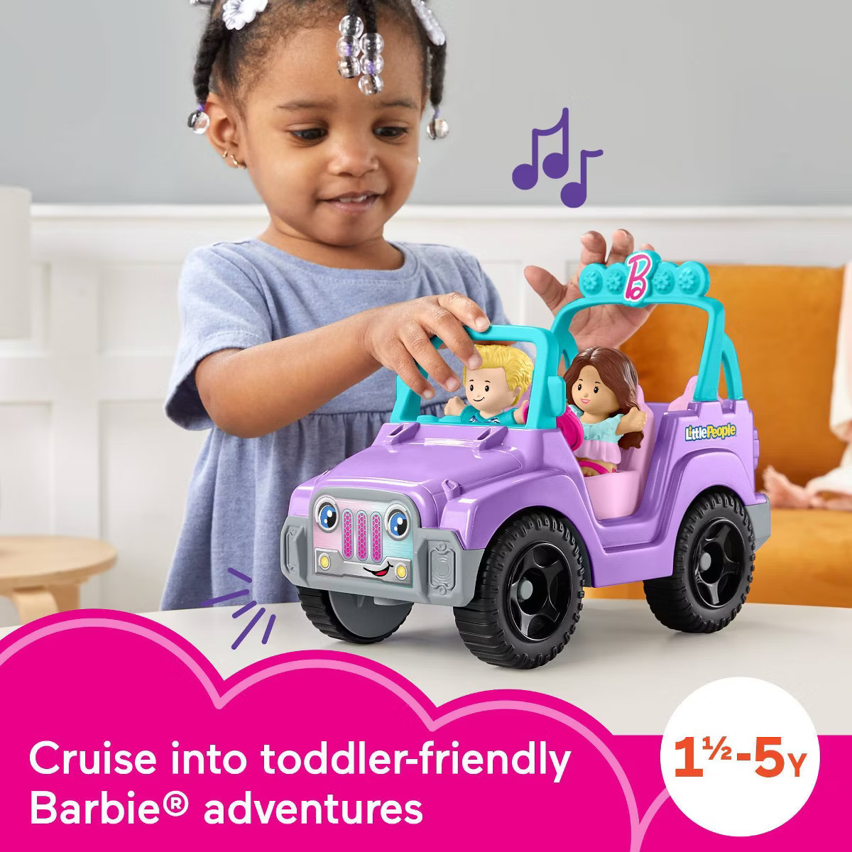 Fisher-Price Little People Barbie Beach Cruiser | Target