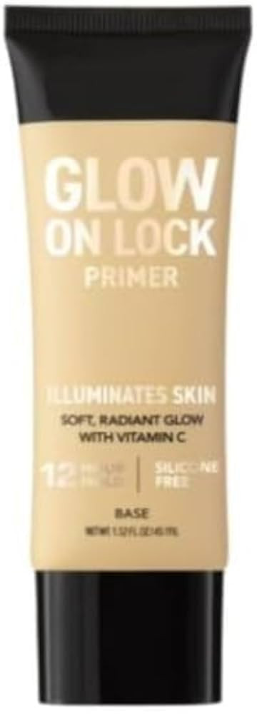Hard Cand~y Glow On Lock Water-Based Illuminating 12-Hour Hold Face Primer with Vitamin C, 1.52 f... | Amazon (US)