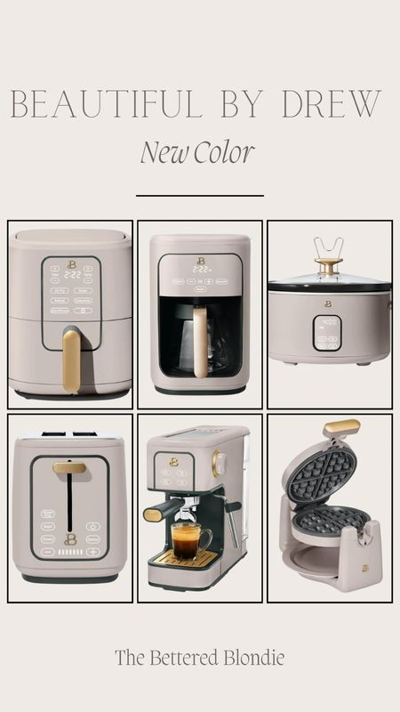 New color in the Beautiful by Drew collection ✨
I have most of these appliances in white and I love them 

#LTKhome