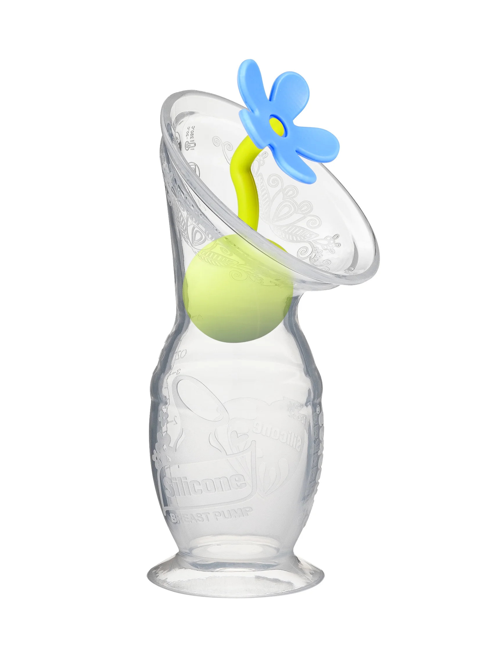 Haakaa Gen 2 Silicone Breast Pump with Suction Base and Blue Stopper 4 oz | Walmart (US)