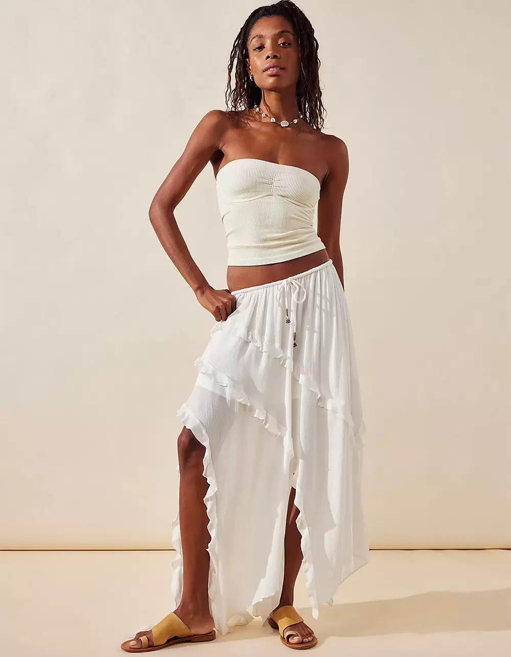 FREE PEOPLE Ambie Maxi Skirt | Tillys