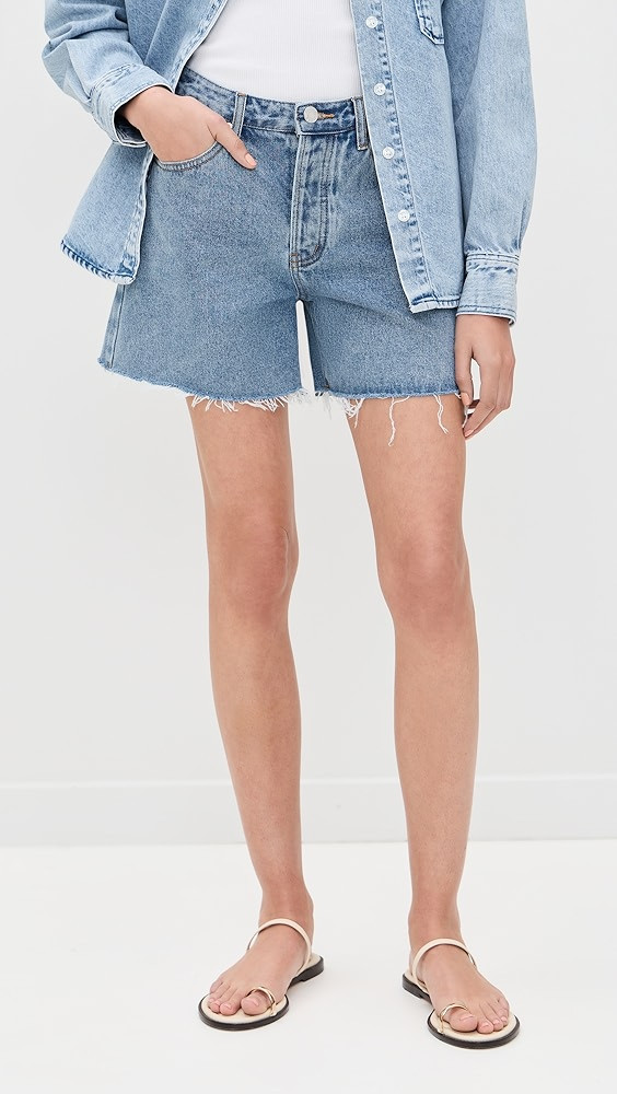 PARKE Vintage Wash Long Baggy Shorts | Shopbop | Shopbop