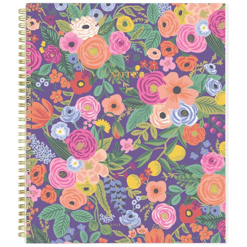 Spiral Subject Notebook Frosted Poly Garden Party - Rifle Paper Co. for Cambridge | Target