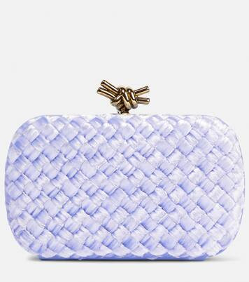 Knot intreccio satin clutch | Mytheresa (US/CA)